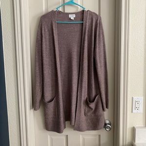 Lavender/ purple cardigan